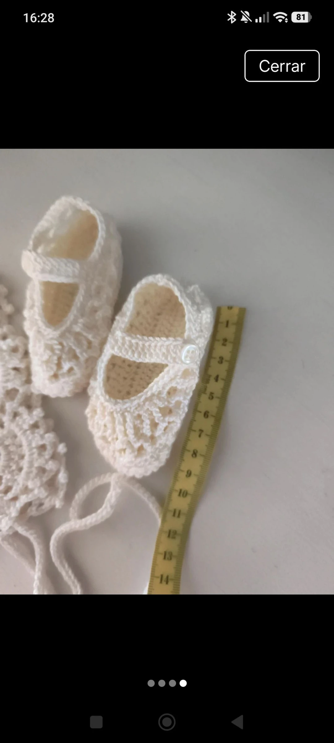 Capuz e botinhas cor creme – photo 4